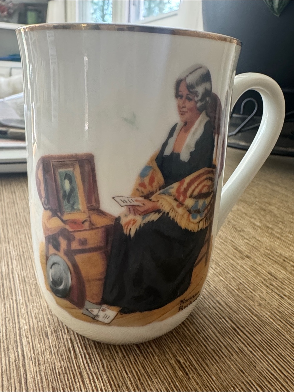 Norman Rockwell “Memories” Collectors Mug
